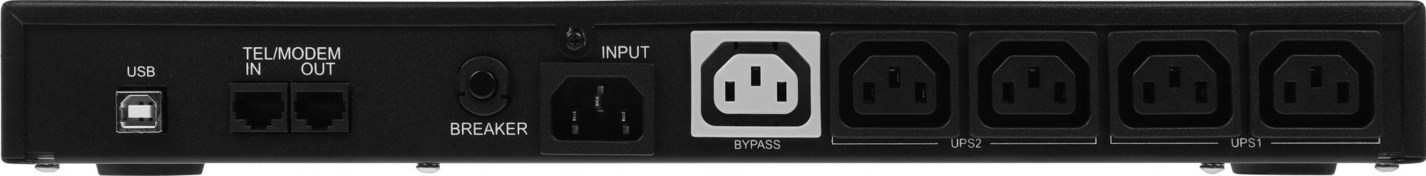 Источник бесперебойного питания Powercom King Pro RM KIN-1000AP RM 800Вт 1000ВА черный