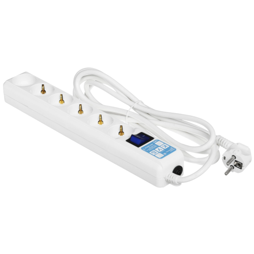 Фильтр-удлинитель Power Cube PRO, 3,0 м 6 розеток, LC контур, 16А/3,5кВт Power Cube SPL6-16-P-3M