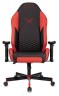 Кресло игровое Knight Neon черный/красный соты эко.кожа с подголов. крестов. металл