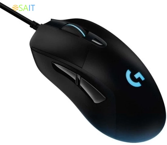 Мышь Logitech G403 HERO черный оптическая 16000dpi USB2.0 5but (910-005636)