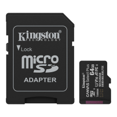 Карта памяти Kingston Canvas Select Plus 64GB (SDCS3/64GB)