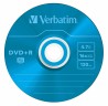 Диск DVD+R Verbatim 4.7Gb 16x Slim case (5шт) Color (43556)