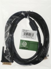 Кабель Ningbo DVI-D(m)/DVI-D(m) 3м. феррит.кольца черный