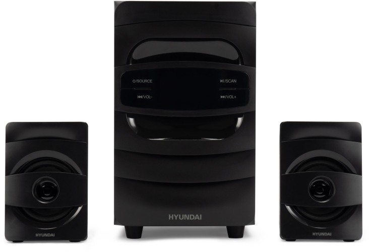 Микросистема Hyundai H-MS1404 черный 30Вт FM USB BT