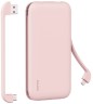 Мобильный аккумулятор Solove W7 10000mAh QC3.0 12W 3A USB-A/USB-C розовый (W7 PINK RUS)