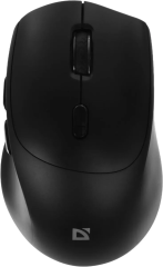 Defender Беспроводная оптическая мышь Effect X MS-095 черный,6D,800-1600dpi,бесшумн Defender 52095