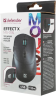 Defender Беспроводная оптическая мышь Effect X MS-095 черный,6D,800-1600dpi,бесшумн Defender 52095