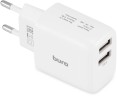 Сетевое зар./устр. Buro BUWH1 15.5W 3.1A 2xUSB универсальное белый (BUWH15S200WH)