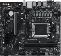 Материнская плата MSI PRO A620AM-B EVO Socket AM5 AMD A620A 2xDDR5 mATX AC`97 8ch(7.1) 2.5Gg RAID+VGA+HDMI