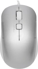 Мышь A4Tech Fstyler FM26S серебристый/белый оптическая 1600dpi silent USB для ноутбука 4but (FM26S USB (ICY WHITE))