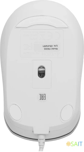 Мышь A4Tech Fstyler FM26S серебристый/белый оптическая 1600dpi silent USB для ноутбука 4but (FM26S USB (ICY WHITE))