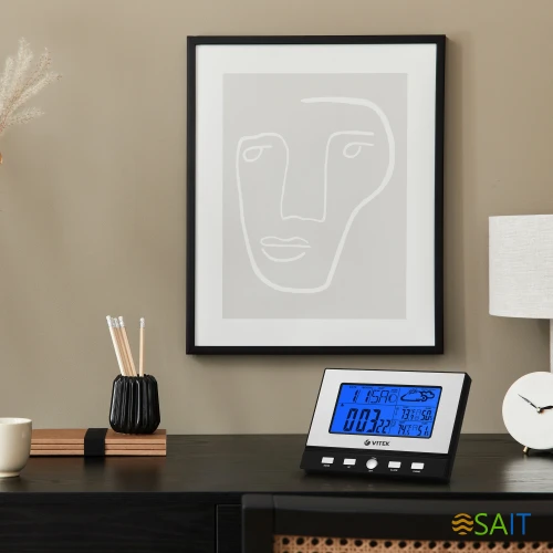 Погодная станция Vitek VT-3533 серебристый