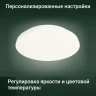 Умный светильник Digma TopLight TL25 потолоч. белый (TL25)
