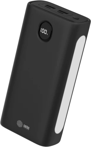 Мобильный аккумулятор Cactus CS-PBFSJA-30000 30000mAh 4.5A 2xUSB-A/USB-C черный