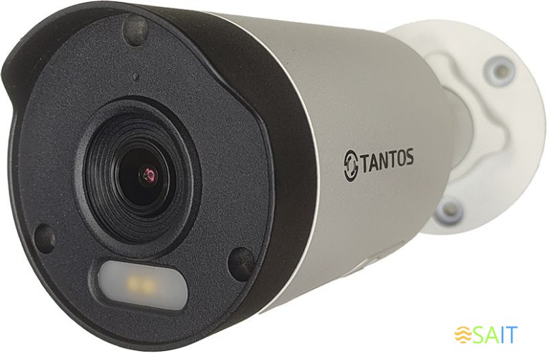 Камера видеонаблюдения IP Tantos TSi-Pe50FPN 2.8-2.8мм корп.:белый (00-00244632)