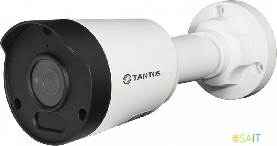 Камера видеонаблюдения IP Tantos TSi-Pe50FPN 2.8-2.8мм корп.:белый (00-00244632)