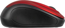Мышь Оклик 665MW черный/красный оптическая 1600dpi беспров. USB для ноутбука 3but (1025135)