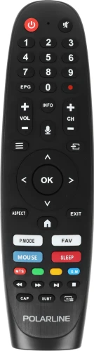 Телевизор LED PolarLine 43" 43PU11TC-SM черный 4K Ultra HD 60Hz DVB-T DVB-T2 DVB-C DVB-S DVB-S2 USB WiFi Smart TV (RUS)