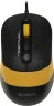 Клавиатура + мышь A4Tech Fstyler F1110 клав:черный/желтый мышь:черный/желтый USB Multimedia (F1110 BUMBLEBEE)
