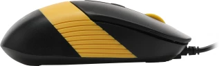 Клавиатура + мышь A4Tech Fstyler F1110 клав:черный/желтый мышь:черный/желтый USB Multimedia (F1110 BUMBLEBEE)