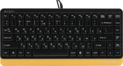 Клавиатура + мышь A4Tech Fstyler F1110 клав:черный/желтый мышь:черный/желтый USB Multimedia (F1110 BUMBLEBEE)