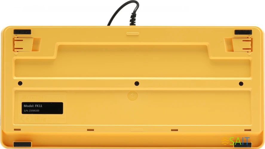 Клавиатура + мышь A4Tech Fstyler F1110 клав:черный/желтый мышь:черный/желтый USB Multimedia (F1110 BUMBLEBEE)