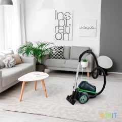 Пылесос Vitek VT-8130 BK 2200Вт черный/зеленый