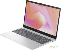 Ноутбук HP 15-fd0355nia Core i5 1334U 16Gb SSD512Gb Intel Iris Xe graphics 15.6" IPS FHD (1920x1080) Free DOS silver WiFi BT Cam (9Q341EA)