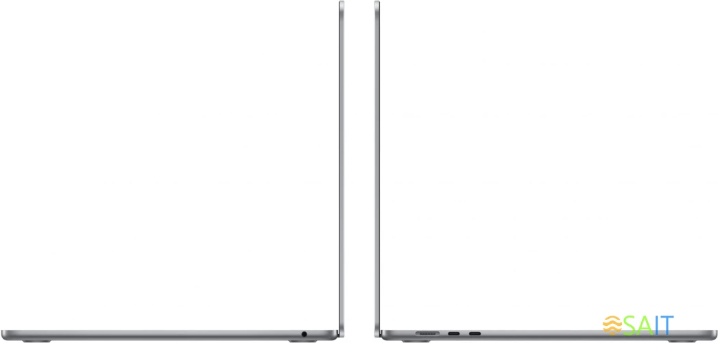 Ноутбук Apple MacBook Air A3114 M3 8 core 8Gb SSD256Gb/10 core GPU 15.3" Liquid Retina (2880x1864) Mac OS grey space WiFi BT Cam (MRYM3B/A)