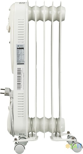 Радиатор масляный Timberk TOR 21.1005 SLX 1000Вт белый