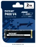 Накопитель SSD Patriot PCIe 4.0 x4 2000GB P400VP2TBM28H P400 V4 M.2 2280