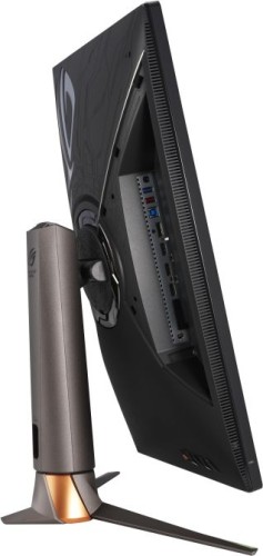 Монитор Asus 27" ROG Swift PG27UQR черный IPS LED 16:9 HDMI полуматовая HAS Piv 600cd 178гр/178гр 3840x2160 160Hz FreeSync Premium Pro DP WQ USB 7.4кг