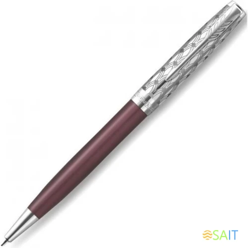 Ручка шариков. Parker Sonnet Premium K537 (2119783) Metal Red CT M черн. черн. подар.кор.