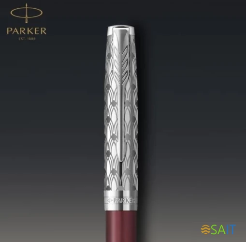 Ручка шариков. Parker Sonnet Premium K537 (2119783) Metal Red CT M черн. черн. подар.кор.
