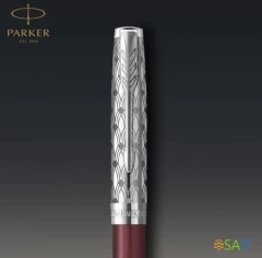 Ручка шариков. Parker Sonnet Premium K537 (2119783) Metal Red CT M черн. черн. подар.кор.