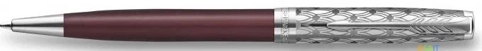 Ручка шариков. Parker Sonnet Premium K537 (2119783) Metal Red CT M черн. черн. подар.кор.