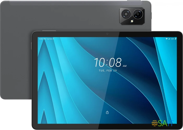 Планшет HTC A101 Plus Edition T606 (2.0) 8C RAM8Gb ROM128Gb 10.95" IPS 1920x1200 4G 2Sim Android 14 серый 13Mpix 8Mpix BT WiFi microSDHC 256Gb GPRS EDGE 7000mAh 023hr 700hrs