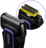 Бритва сетчатая Kitfort КТ-3111 реж.эл.:2 питан.:аккум. черный/фиолетовый