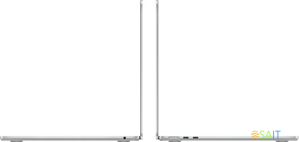 Ноутбук Apple MacBook Air A3113 M3 8 core 16Gb SSD256Gb/8 core GPU 13.6" Liquid Retina (2560x1664) macOS silver WiFi BT Cam (MC8H4LL/A)