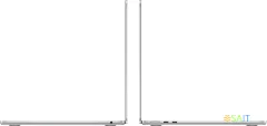 Ноутбук Apple MacBook Air A3113 M3 8 core 16Gb SSD256Gb/8 core GPU 13.6&quot; Liquid Retina (2560x1664) macOS silver WiFi BT Cam (MC8H4LL/A)
