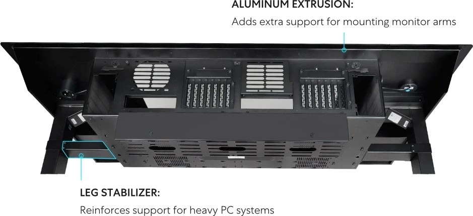 Корпус Lian-Li DK07X черный без БП E-ATX 12x120mm 4x140mm 2xUSB3.0 audio bott PSU