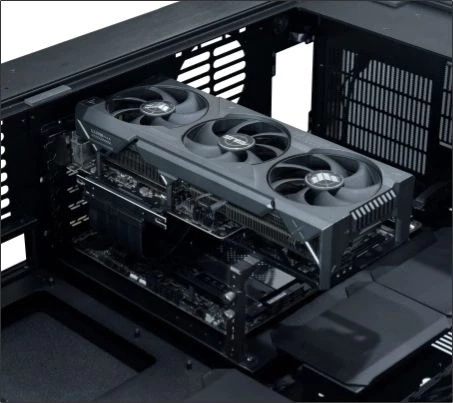 Корпус Lian-Li DK07X черный без БП E-ATX 12x120mm 4x140mm 2xUSB3.0 audio bott PSU