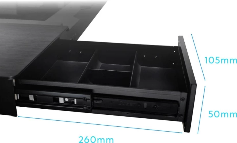 Корпус Lian-Li DK07X черный без БП E-ATX 12x120mm 4x140mm 2xUSB3.0 audio bott PSU