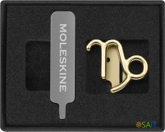 Шильд-символ Moleskine Zodiac Козерог металл золотистый коробка с европод. PINCAPRICORNGOLD