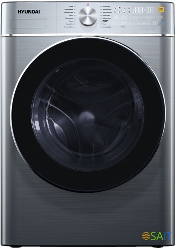 Стиральная машина Hyundai WME9413 класс: A++ загр.фронтальная макс.:10кг темно-серебристый инвертор