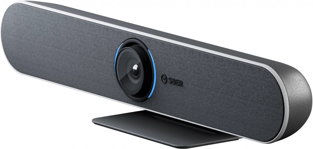Камера Sber SDVB-4X001B (SDVB-4Х001B) Видеобар Sber SDVB-4x001B служит для конференц-связи, трансляции изображения и звука из переговорной комнаты. Он оснащён массивом из четырёх высокочувствительных микрофонов и широкоугольной ePTZ-видеокамерой с функцие