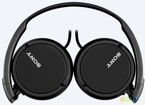 Гарнитура накладные Sony MDR-ZX110AP 1.2м черный проводные оголовье (MDR-ZX110AP/B)