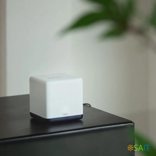 Бесшовный Mesh роутер Mercusys Halo H50G(2-pack) AC1900 10/100/1000BASE-TX белый (упак.:2шт)