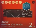 Накопитель SSD A-Data PCIe 4.0 x4 2TB AGAMMIXS70B-2T-CS XPG Gammix S70 Blade M.2 2280