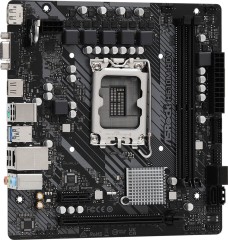 Материнская плата Asrock H610M-HDV Soc-1700 Intel H610 2xDDR4 mATX AC`97 8ch(7.1) GbLAN+VGA+HDMI+DP